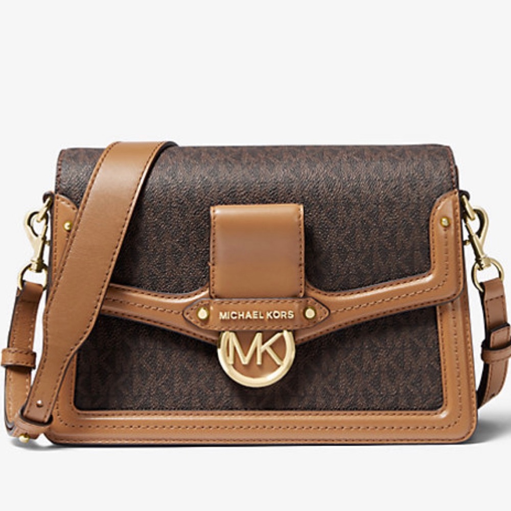 MK NWOT brown medium shoulder bag